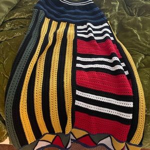 FARM RIO X ANTHROPOLOGIE CROCHET SKIRT NWT